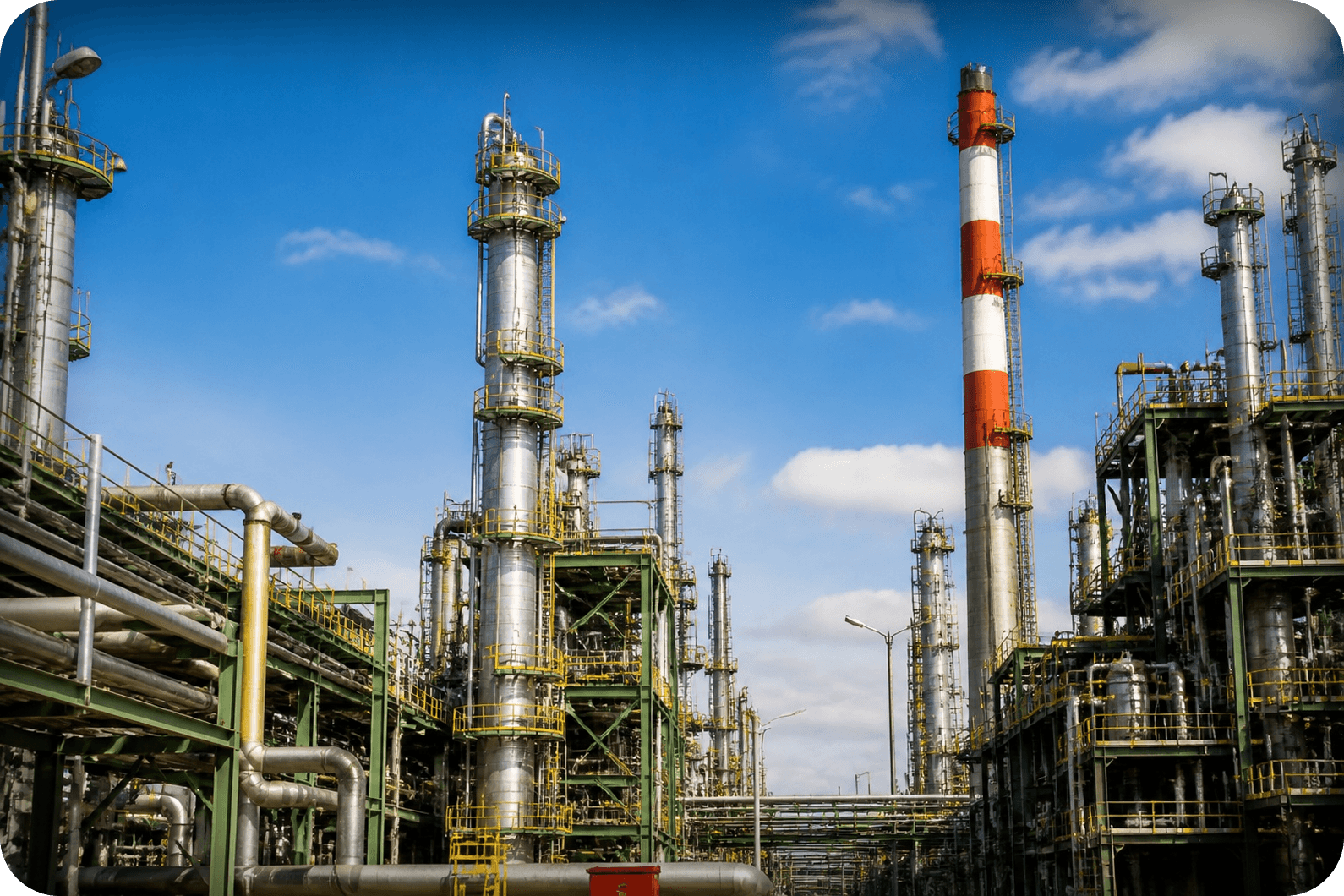 Industrial water treatment and power generation cooling towers
